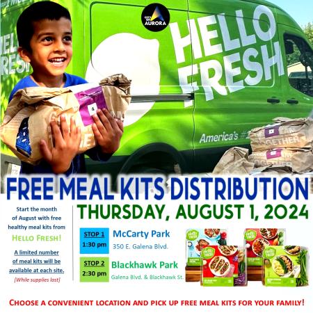 Hello Fresh Free Meal Kit Distribution