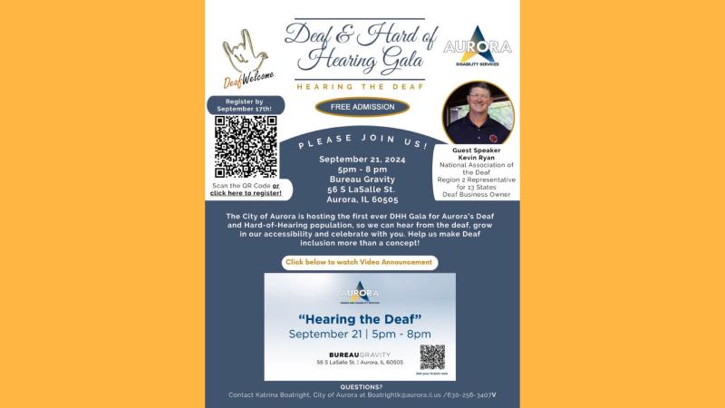 Deaf & Hard of Hearing Gala!