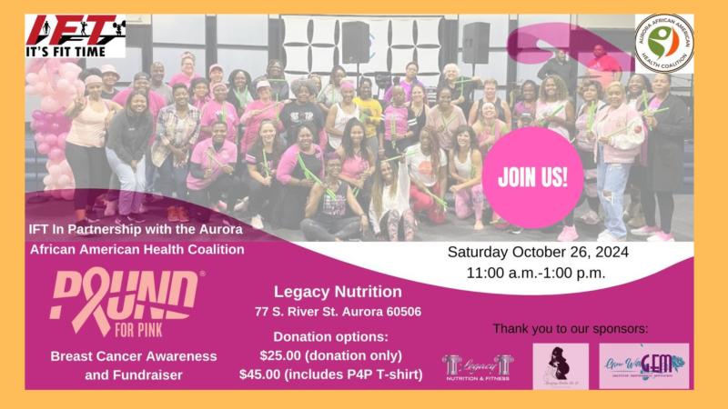 IFT Pound for Pink -Breast Cancer Awareness & Fundraiser