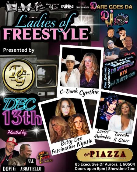 Ladies Of Freestyle Indoor Winter Music Festival