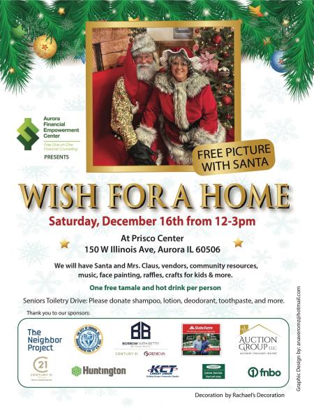 Free Pictures w/ Santa! Wish for a Home!