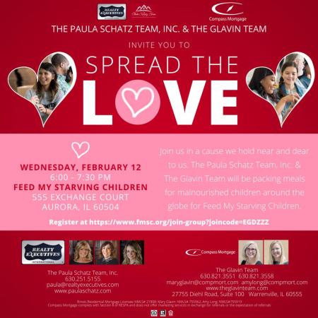 Spread the LOVE- Feed My Starving Children