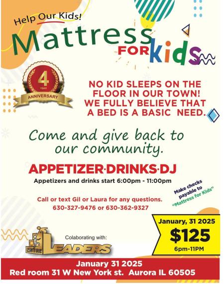 Mattress for Kids- Give back to our Community!