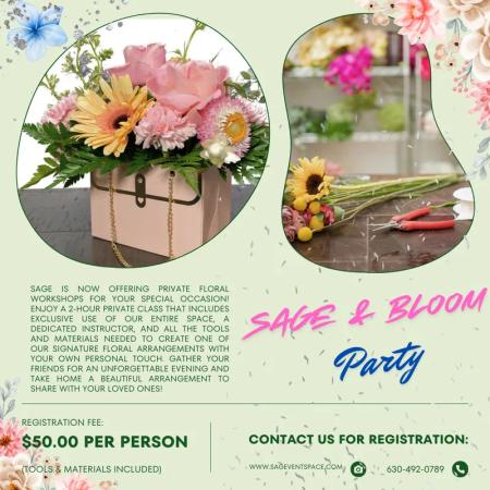 Sage & Bloom Party!