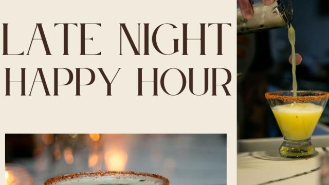 Late Night Happy Hour