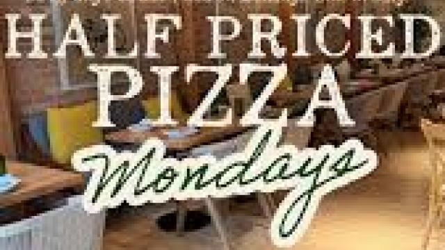 Half Priced Pizza Mondays
