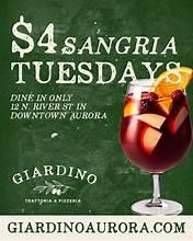 $4 Sangria Tuesdays