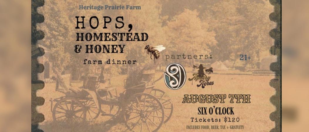 HOPS, Homestead & Honey Farm Dinner