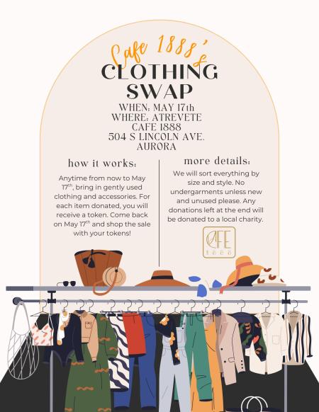 Cafe 1888's Clothing Swap