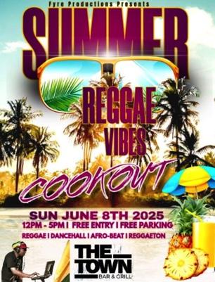 Reggae Vibes COOKOUT!