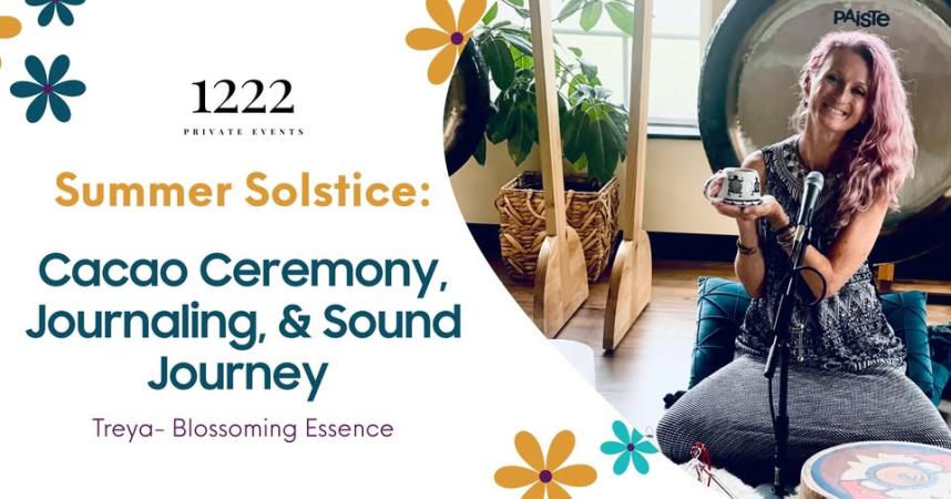 Cacao Ceremony, Jounaling & Sound Journey