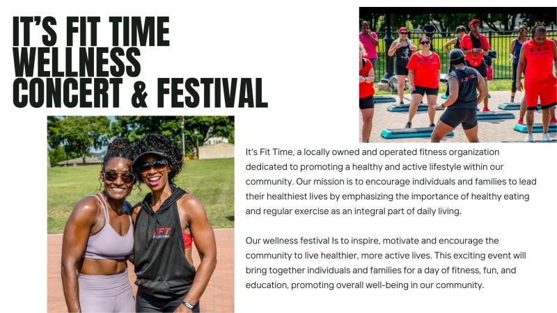 IT'S FIT TIME WELLNESS- Concert & Festival