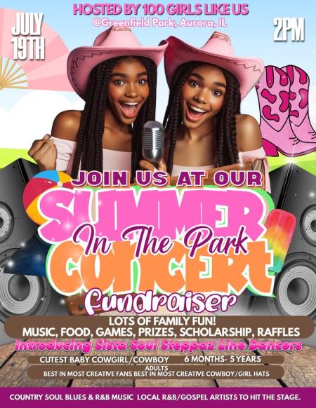 Summer In the Park Concert fundraiser
