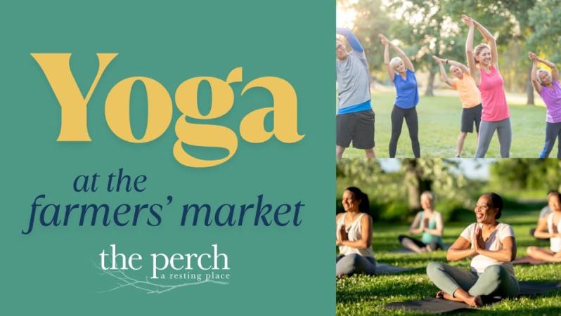 Yoga at the Farmers