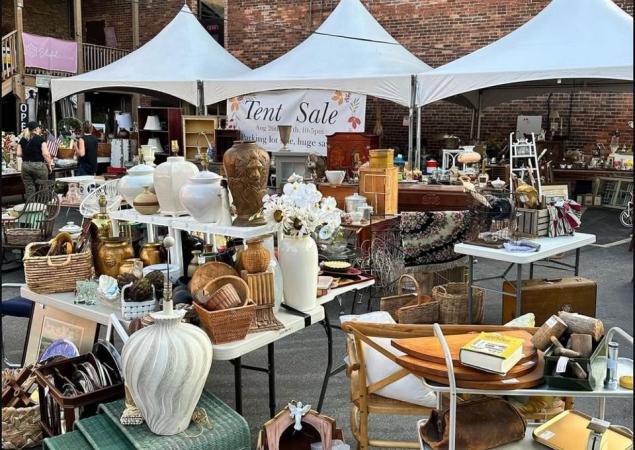 Warehouse 55 Aurora Tent Sale