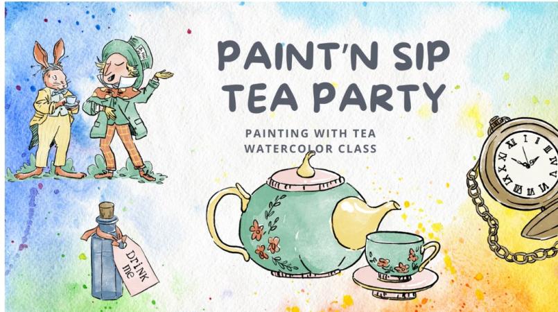 Paint N Sip Tea Party