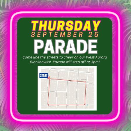 West Aurora HS Homecoming Parade
