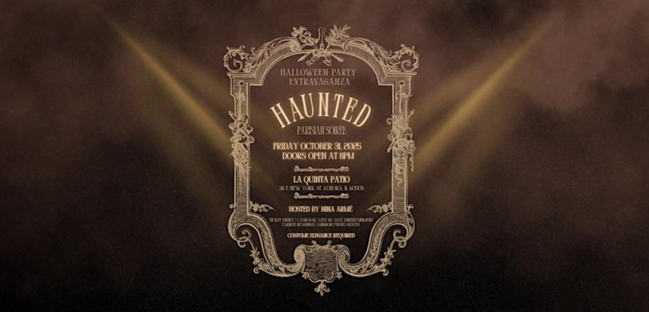 Halloween Party Extravaganza: A Haunted Soirée