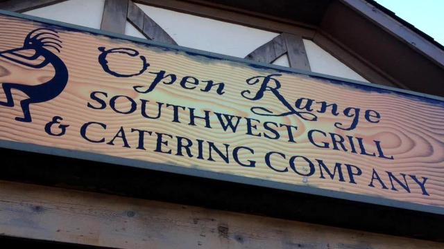 Open range grill