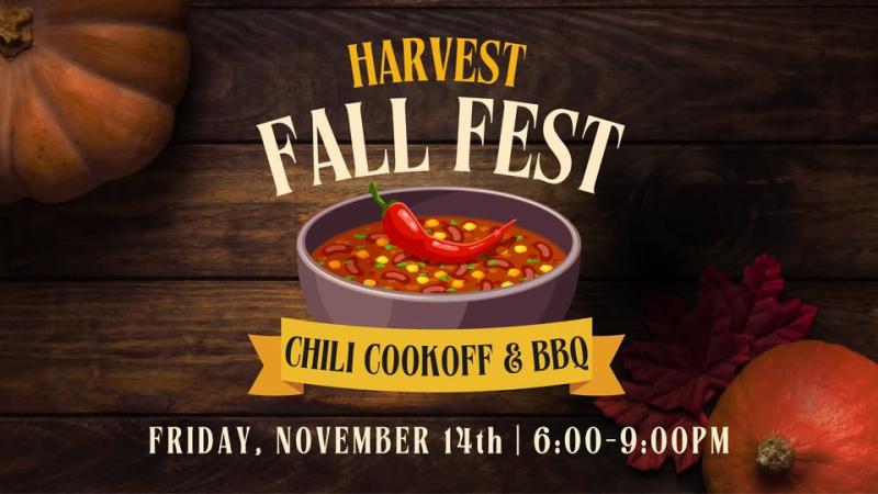 Fall Fest-Chili Cookoff & BBQ