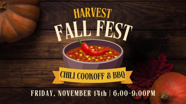 Fall Fest-Chili Cookoff & BBQ