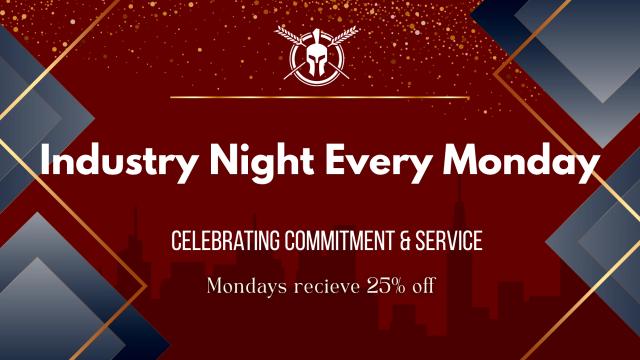 Industry Night (every Monday)