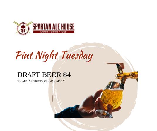 Pint Night Tuesday