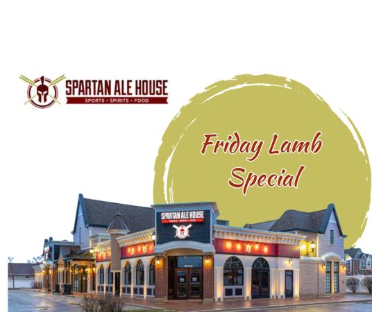 Friday Lamb Special