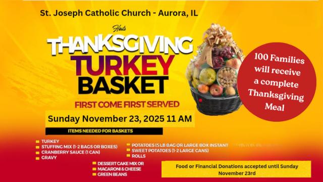 Thanksgiving Turkey Basket