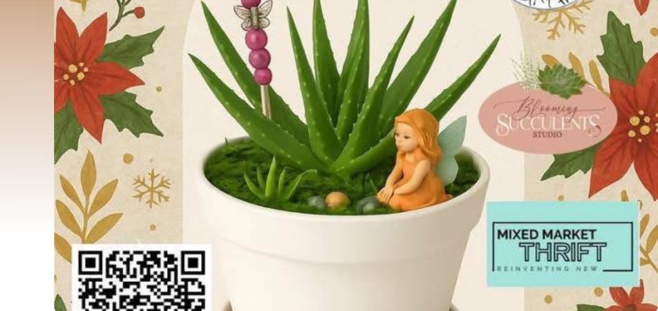 Succulent & Fairy Wand workshop