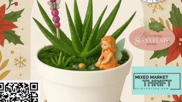 Succulent & Fairy Wand workshop