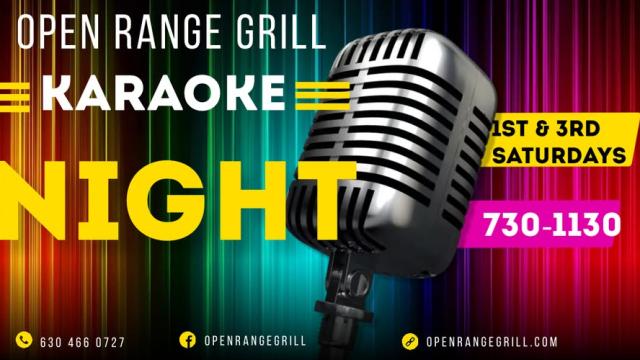 Saturday Karaoke Night!