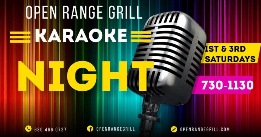 Saturday Karaoke Night!