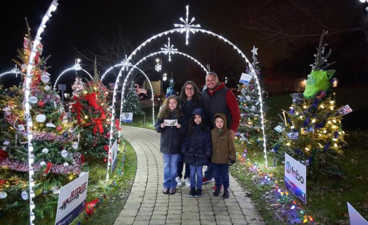 Tree lighting & visit with Santa