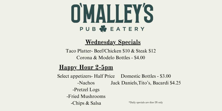 Wednesday Specials!