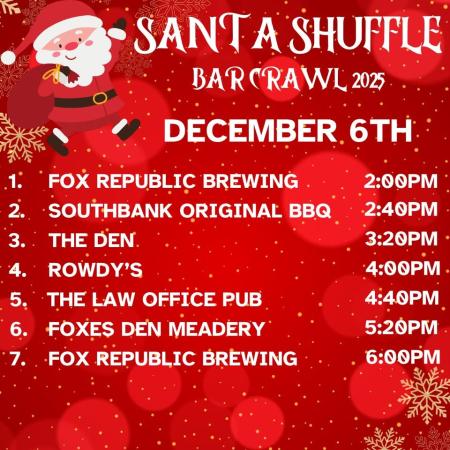 Santa Shuffle- Bar Crawl 2025