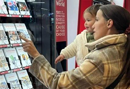 Giving Machines @ Fox Valley Mall