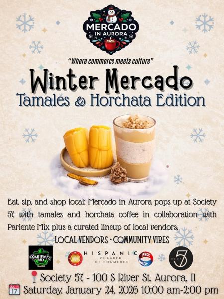 Winter Mercado Tamales & Horchata Edition
