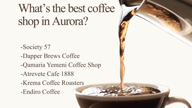 What’s the Best Coffee Shop in Aurora, IL?