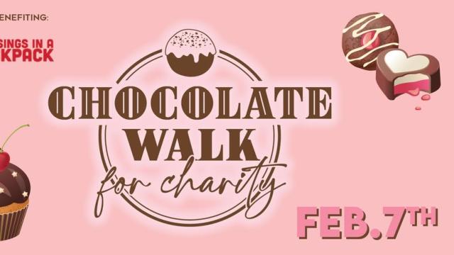 Chocolate Walk for Charity
