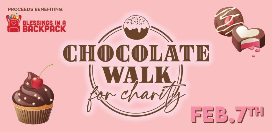 Chocolate Walk for Charity