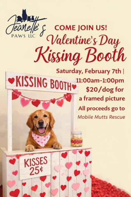 Valentine's Day Kissing Booth