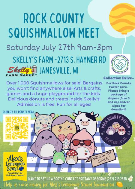 Rock County Squishmallow Meet