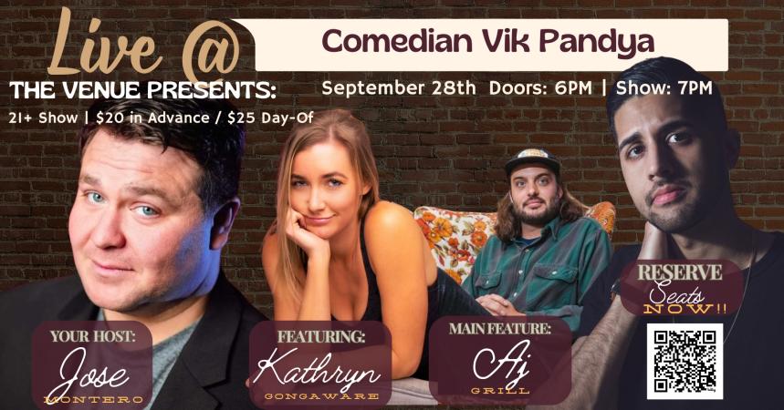 Live @ The Venue Presents: Vik Pandya