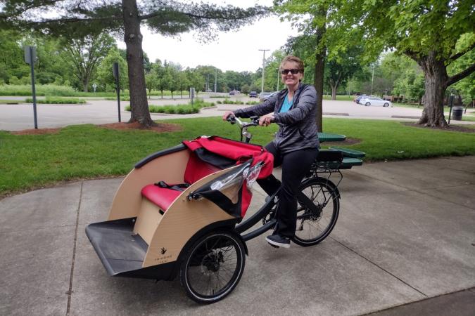 Cycling Without Age in the Park