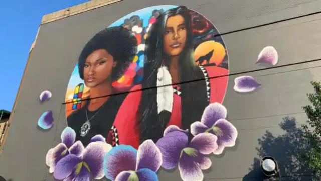 In History We Trust Mural