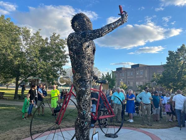 Janesville Unveils Stunning New Public Art Installation: “Self-Worth”