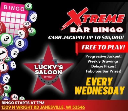 Lucky's Saloon Bar Bingo