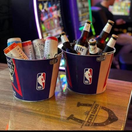 $12 Beer and $16 Seltzer Buckets