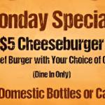 $5 Cheeseburgers